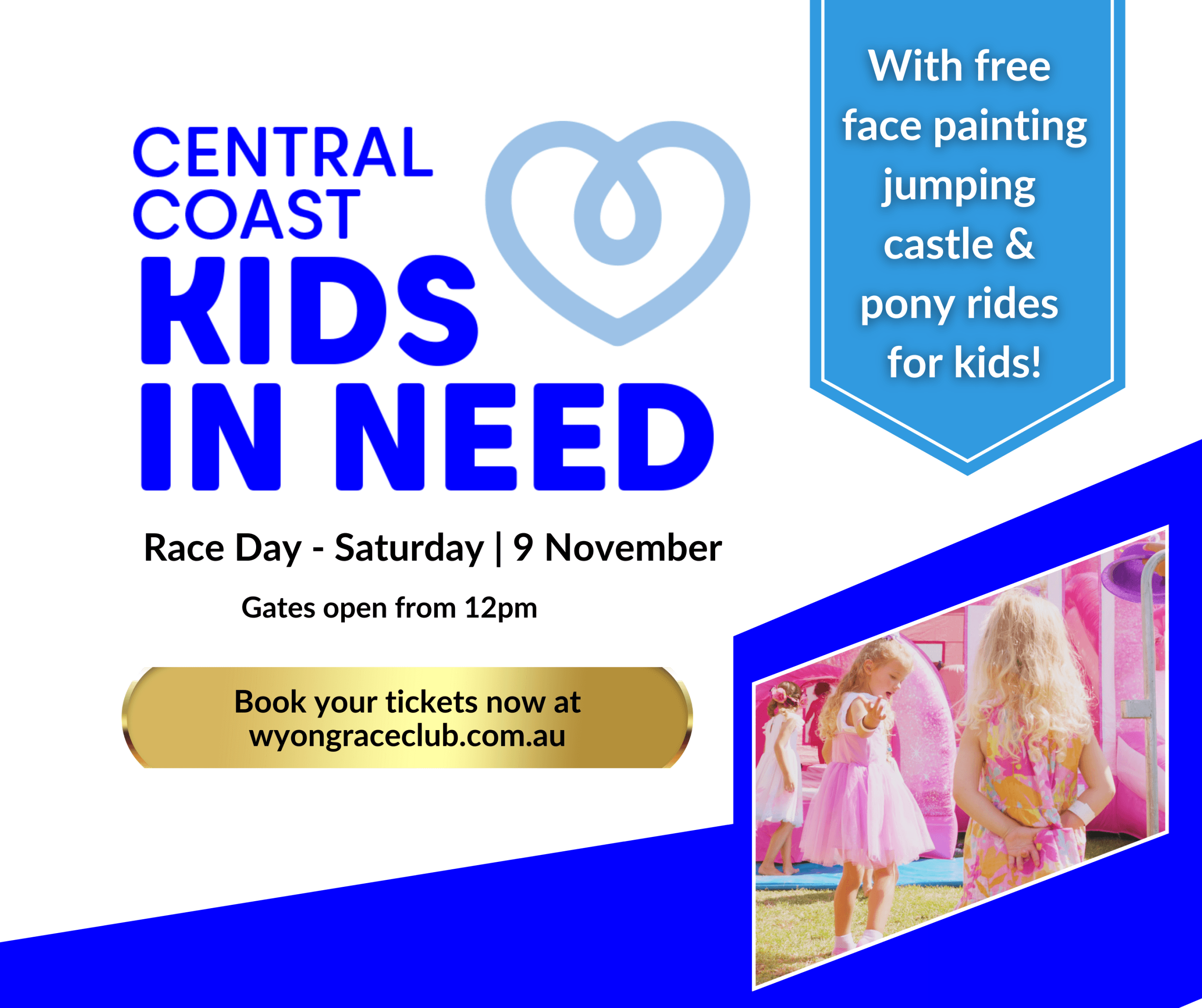 Central Coast Kids In Need Saturday 9 November