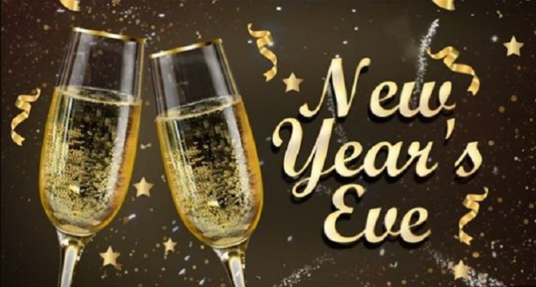 New Year's Eve Tuesday 31 December 2