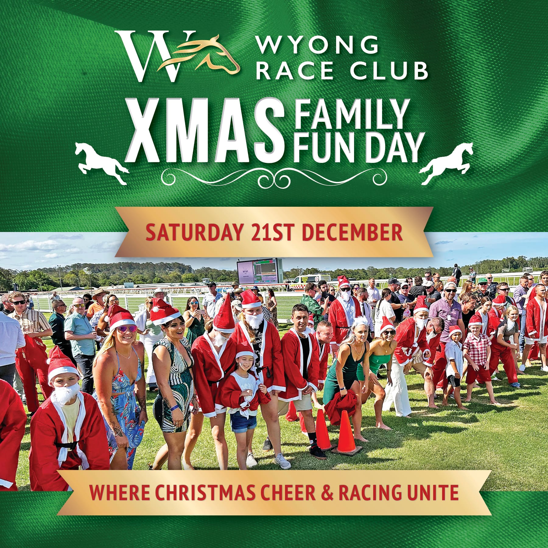 WRHS Christmas At The Races Family Fun Day Saturday 21 December 2